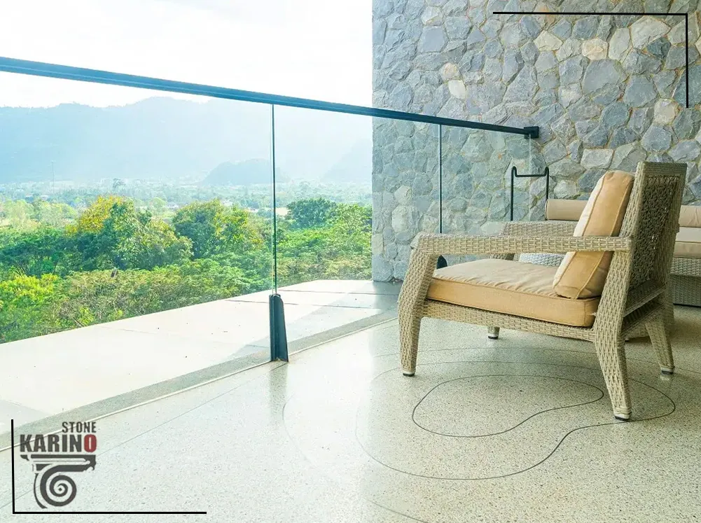 بهترین سنگ برای کف بالکن