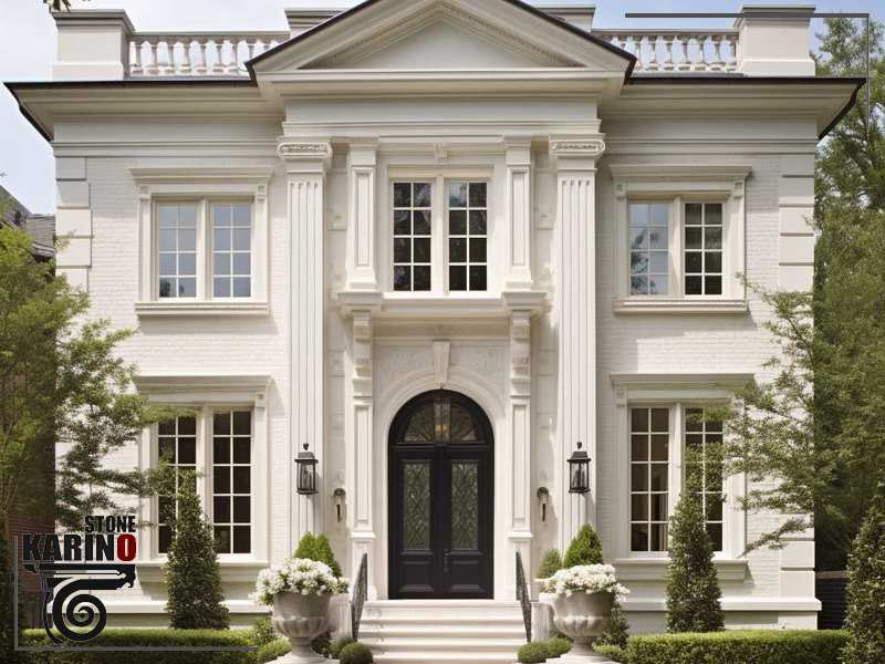 بهترین سنگ سفید برای نمای ساختمان